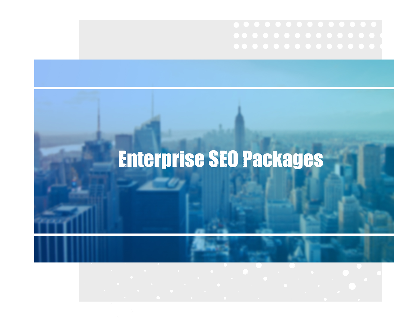 A picture of enterprise SEO packages